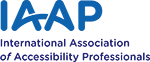 IAAP – International Association of Accessibility Professionals logo