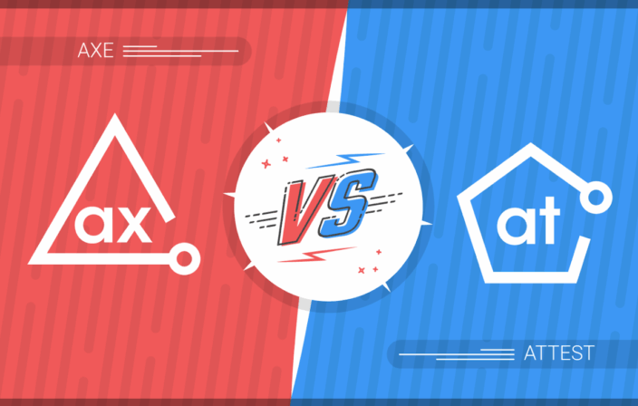axe vs. attest