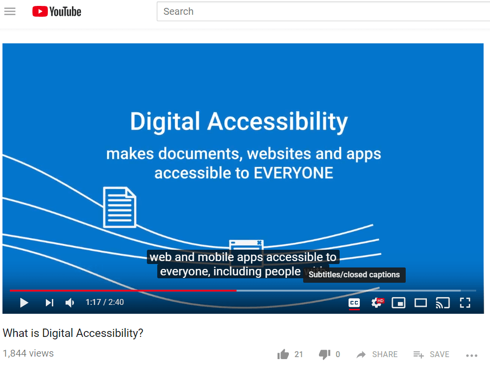 Caption Technical Help, Accessibility