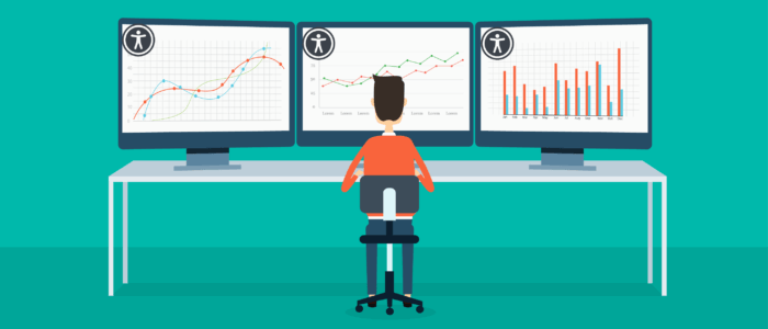 Monitoring and benchmarking for accessibility