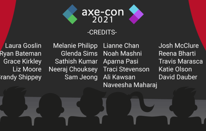 axe con credits