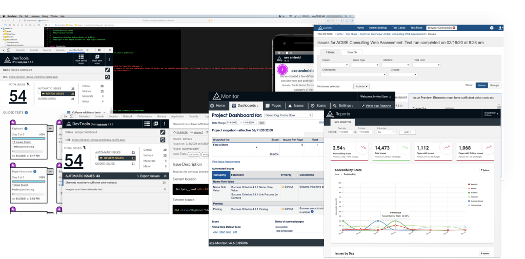 Browser extensions, APIs, web reports, dashboards & more