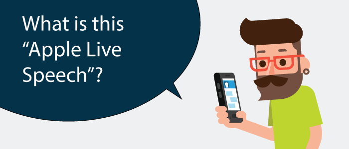 AppleLiveSpeech Blog