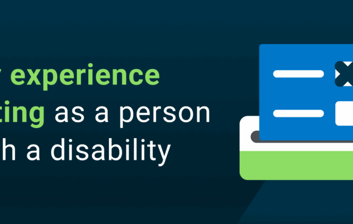 Experience voting with a disability blog