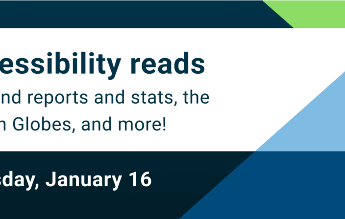 Accessibility reads Jan 16