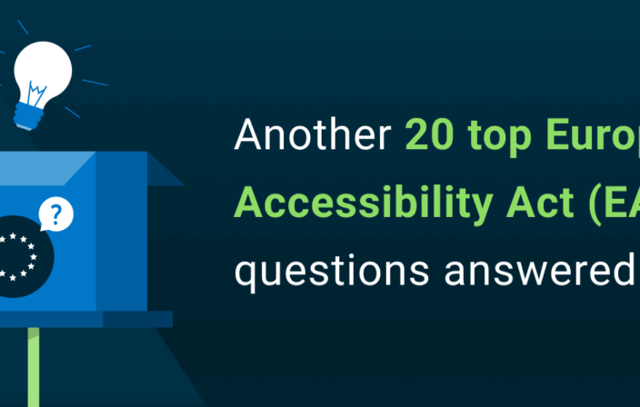 Another 20 top EAA questions answered