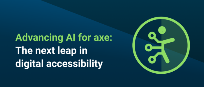 Advancing AI for axe: The next leap in digital accessibility