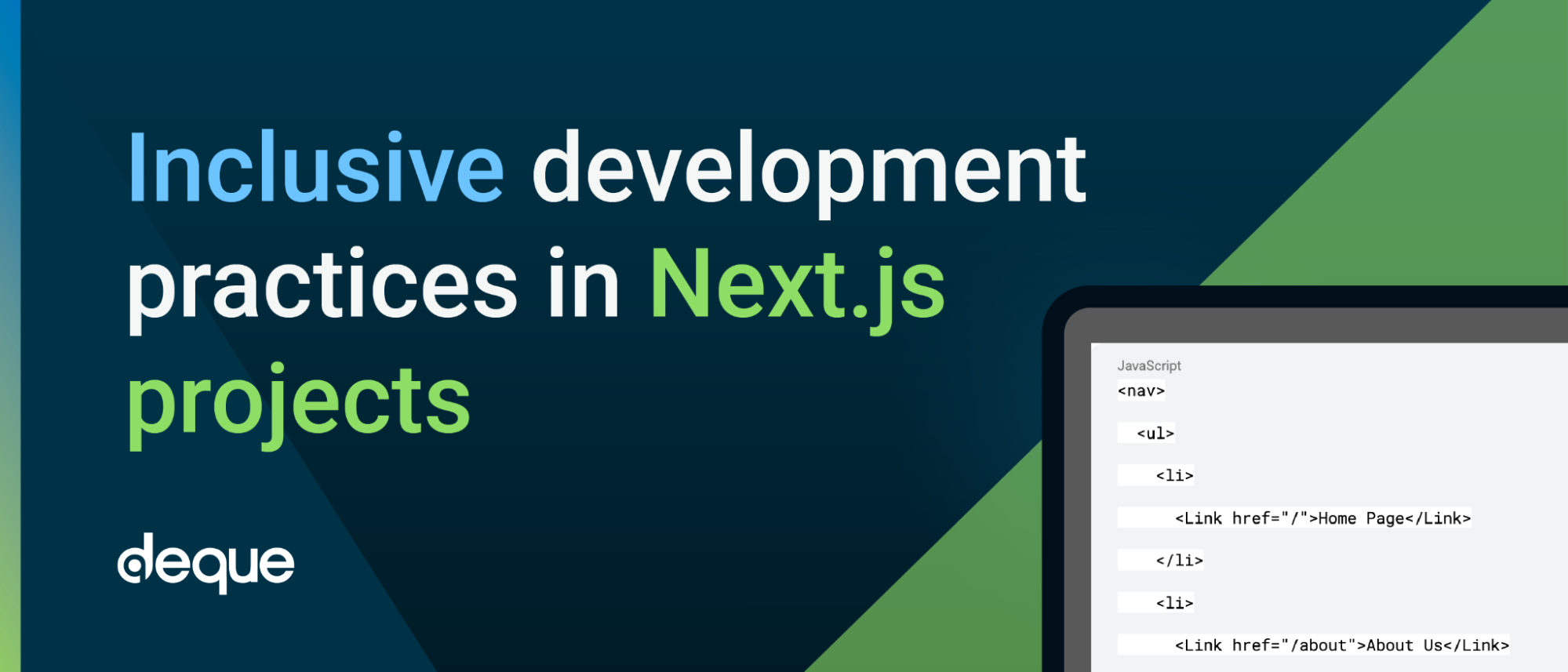 Inclusive development practices in Next.js projects