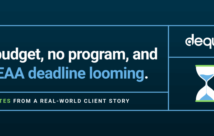 no budget no program EAA deadline looming